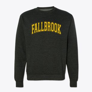 Fallbrook High School Varsity Arch Crewneck Sweatshirt
