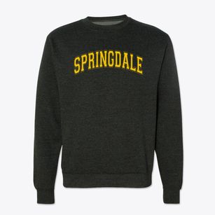 Springdale Elementary School Varsity Arch Crewneck Sweatshirt