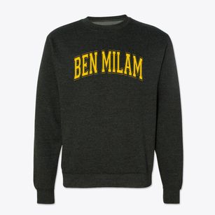 Ben Milam Elementary School Varsity Arch Crewneck Sweatshirt