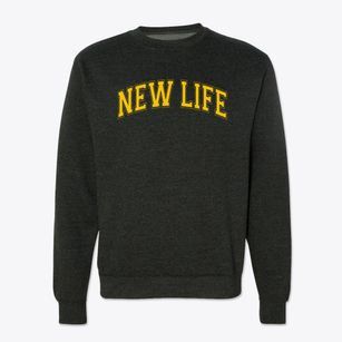 New Life Academy Varsity Arch Crewneck Sweatshirt