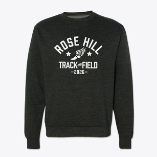Rose Hill Middle School Track and Field Crewneck Sweatshirt