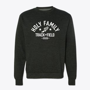 Holy Family School Track and Field Crewneck Sweatshirt