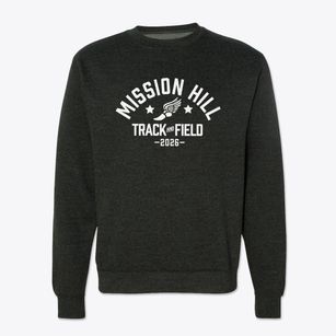 Mission Hill Middle School Track and Field Crewneck Sweatshirt