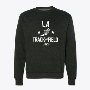 La Elementary School Track and Field Crewneck Sweatshirt