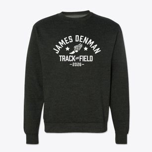 James Denman Middle School Track and Field Crewneck Sweatshirt