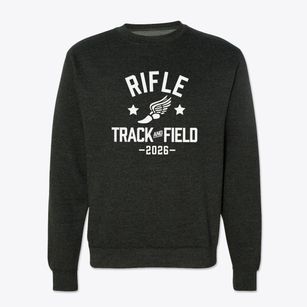 Rifle Middle School Track and Field Crewneck Sweatshirt