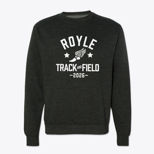 Royle Elementary School Track and Field Crewneck Sweatshirt