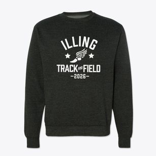 Illing Middle School Track and Field Crewneck Sweatshirt