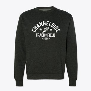 Channelside Academy Track and Field Crewneck Sweatshirt