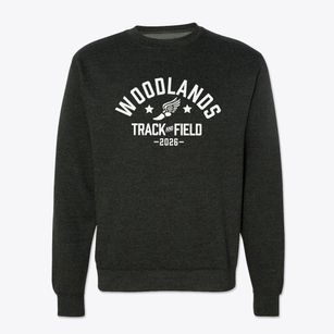 Woodlands Academy Track and Field Crewneck Sweatshirt