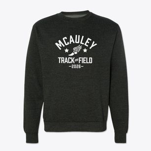 Mother Mcauley Liberal Arts High School Track and Field Crewneck Sweatshirt