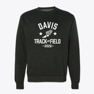 Davis Development School Track and Field Crewneck Sweatshirt