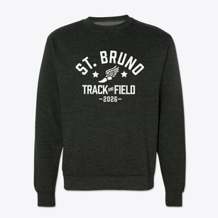 Saint Bruno Parish Track and Field Crewneck Sweatshirt