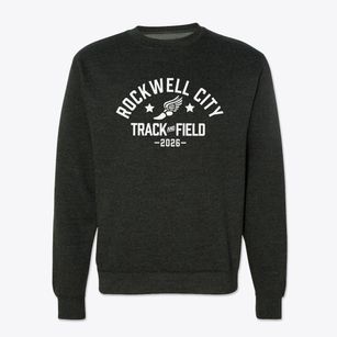 Rockwell City Elementary School Track and Field Crewneck Sweatshirt