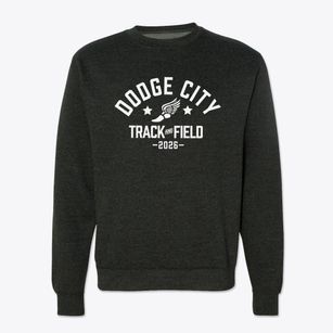 Dodge City High School Track and Field Crewneck Sweatshirt