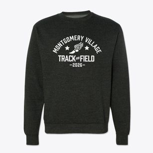 Montgomery Village Middle School Track and Field Crewneck Sweatshirt