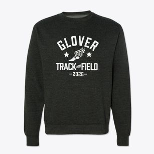 Glover Elementary School Track and Field Crewneck Sweatshirt
