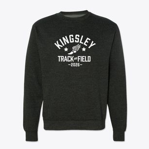 Kingsley Montessori School Track and Field Crewneck Sweatshirt