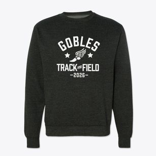 Gobles Junior Academy Track and Field Crewneck Sweatshirt