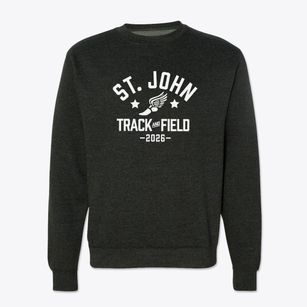 St. John The Baptist Catholic School Track and Field Crewneck Sweatshirt