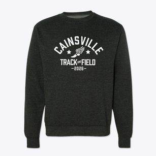 Cainsville High School Track and Field Crewneck Sweatshirt