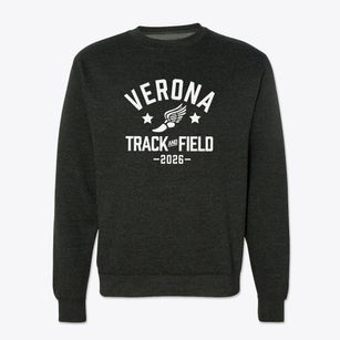 Verona High School Track and Field Crewneck Sweatshirt