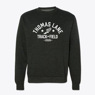 Thomas Lane Sda School Track and Field Crewneck Sweatshirt