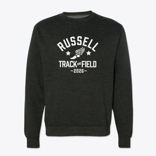 Russell Elementary School Track and Field Crewneck Sweatshirt