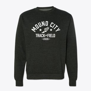 Mound City High School Track and Field Crewneck Sweatshirt