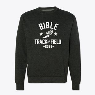 Bible Baptist Christian Academy Track and Field Crewneck Sweatshirt