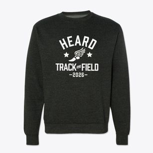Lomie Gray Heard Elementary School Track and Field Crewneck Sweatshirt