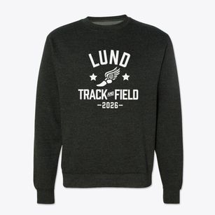 Lund Elementary School Track and Field Crewneck Sweatshirt