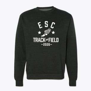 E S C School At Kingston Track and Field Crewneck Sweatshirt