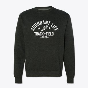 Abundant Life Christian School Track and Field Crewneck Sweatshirt