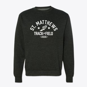 Saint Matthews School Track and Field Crewneck Sweatshirt