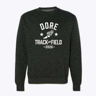 Dore Academy Track and Field Crewneck Sweatshirt