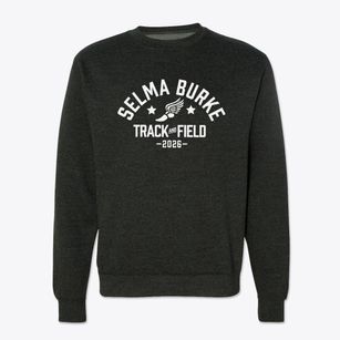 Selma Burke Middle School Track and Field Crewneck Sweatshirt