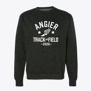 Angier Elementary School Track and Field Crewneck Sweatshirt