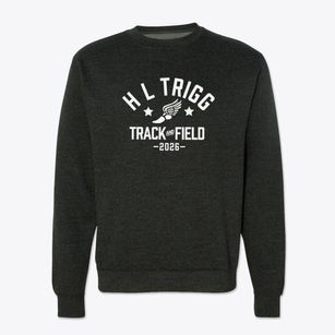 H L Trigg Community School Track and Field Crewneck Sweatshirt