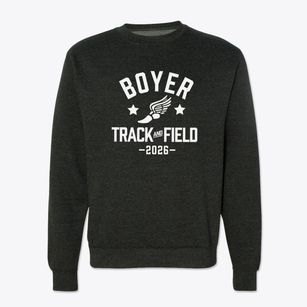 Boyer Kindergarten Center Track and Field Crewneck Sweatshirt