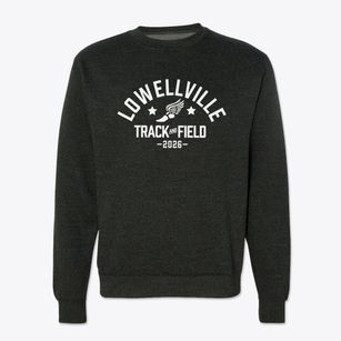 Lowellville High School Track and Field Crewneck Sweatshirt