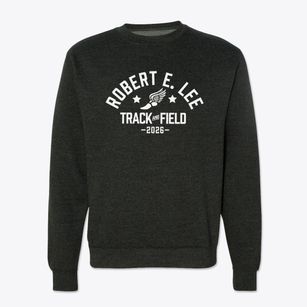 Robert E. Lee High School Track and Field Crewneck Sweatshirt