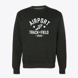 Airport High School Track and Field Crewneck Sweatshirt
