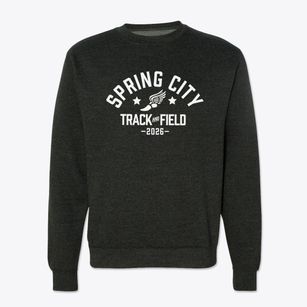 Spring City Elementary School Track and Field Crewneck Sweatshirt