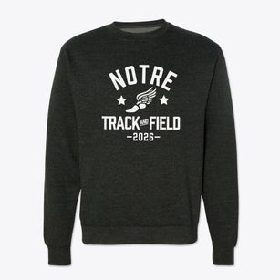 Notre Dame Of Dallas School Track and Field Crewneck Sweatshirt
