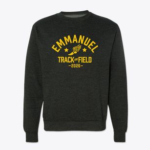 Emmanuel Baptist Academy Track and Field Crewneck Sweatshirt