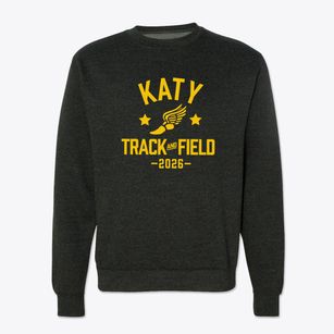 Katy Elementary School Track and Field Crewneck Sweatshirt