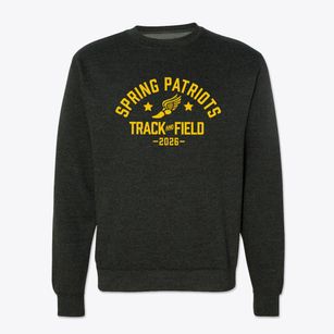 Spring Patriots Track and Field Crewneck Sweatshirt