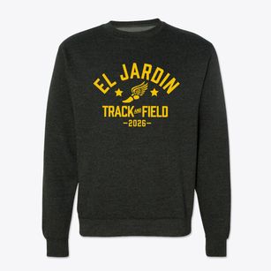 El Jardin Elementary School Track and Field Crewneck Sweatshirt