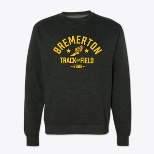 Bremerton Junior High School Track and Field Crewneck Sweatshirt